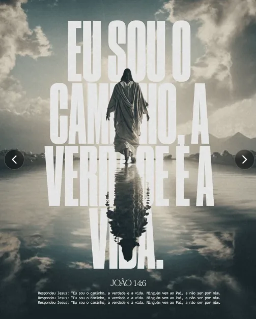 Exemplo 7 de arte de feed para igreja