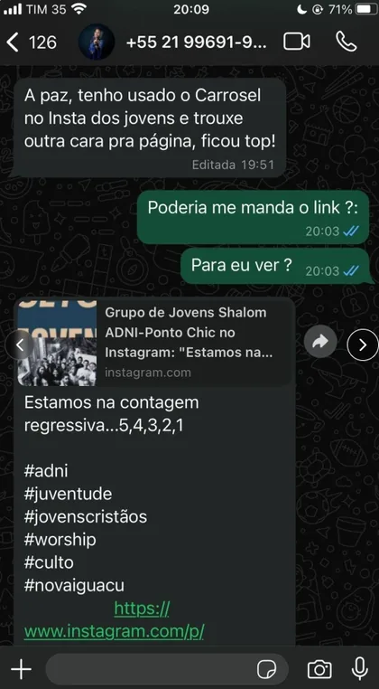 Depoimento 3 de cliente do pack
