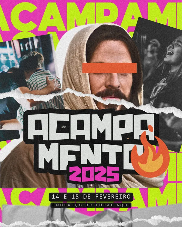 Exemplo 5 de arte de feed para igreja